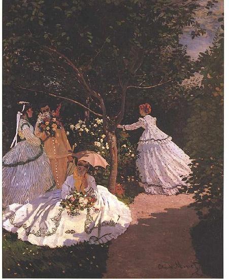 Claude Monet 1Frauen im Garten Sweden oil painting art